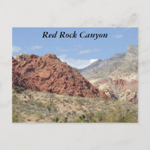 Red Rock Canyon, Mojave Desert, Near Las Vegas Briefkaart