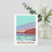 Red Rock Canyon National Conservation Area Briefkaart (Staand voorkant)