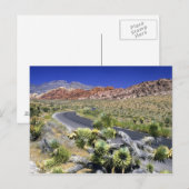 Red Rock Canyon National Conservation Area, Las Briefkaart (Voorkant / Achterkant)