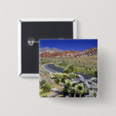 Red Rock Canyon National Conservation Area, Las Vierkante Button 5,1 Cm (Voorkant /achterkant)