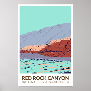Red Rock Canyon National Conservation Area Poster