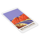 Red Rock Canyon National Conservation Area Road Magneet (Rechterzijde)