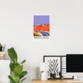 Red Rock Canyon National Conservation Area-weg Poster (Thuiskantoor)