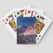  Red Rock Canyon Nevada Pokerkaarten (Achterkant)