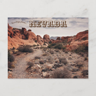 Red Rock Canyon Nevada Verenigde Staten Briefkaart