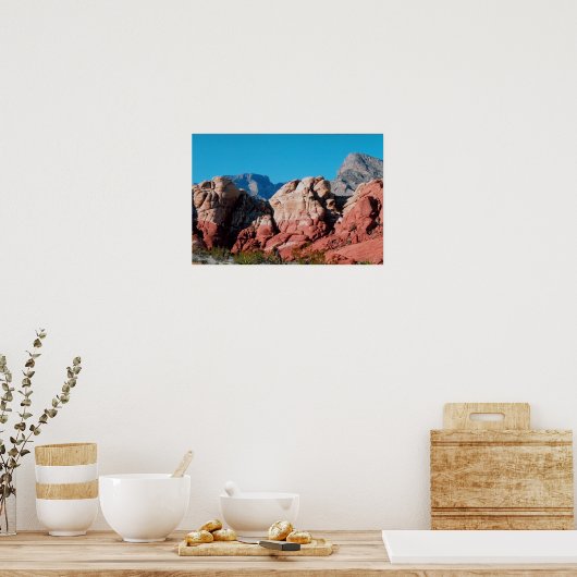 Red Rock Canyon Poster (Keuken)
