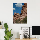 Red Rock Canyon Poster (Thuiskantoor)