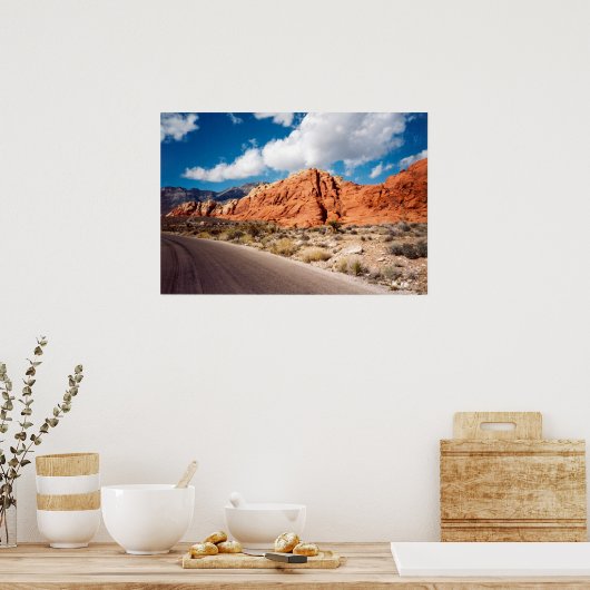 Red Rock Canyon Poster (Keuken)