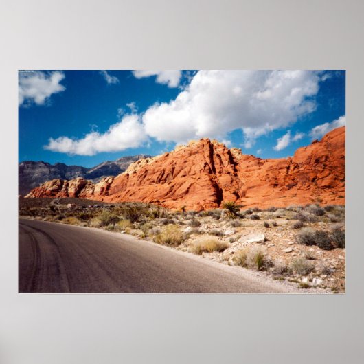Red Rock Canyon Poster (Voorkant)
