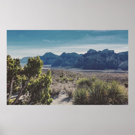 RED ROCK CANYON POSTER (Voorkant)