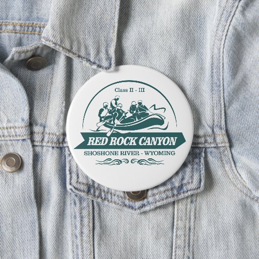 Red Rock Canyon (raften 2) Ronde Button 4,0 Cm (In situ)