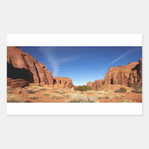 Red Rock Canyon Rechthoekige Sticker