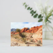Red Rock Canyon Spring Mountains Nevada Briefkaart (Staand voorkant)