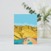 Red Rock Canyon WPA Briefkaart (Staand voorkant)