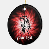 Red Rock Climbing Keramisch Ornament (Links)