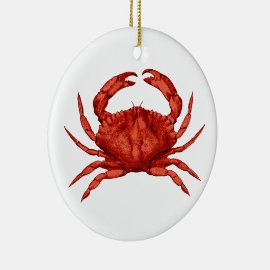 Red Rock Crab (Pacific) Keramisch Ornament (Rechts)