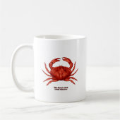 Red Rock Crab (Stille Oceaan) Koffiemok (Links)