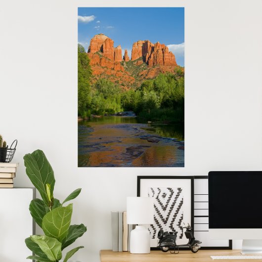 Red Rock Crossing 4152 Poster (Thuiskantoor)