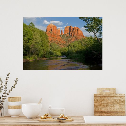 Red Rock Crossing 4164 Poster (Keuken)