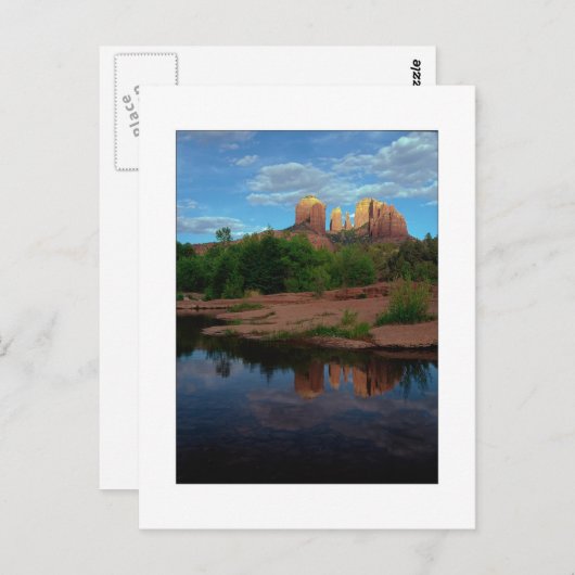 "Red Rock Crossing" Briefkaart (Voorkant / Achterkant)