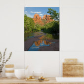 Red Rock Crossing in Sedona 4160 Poster (Keuken)