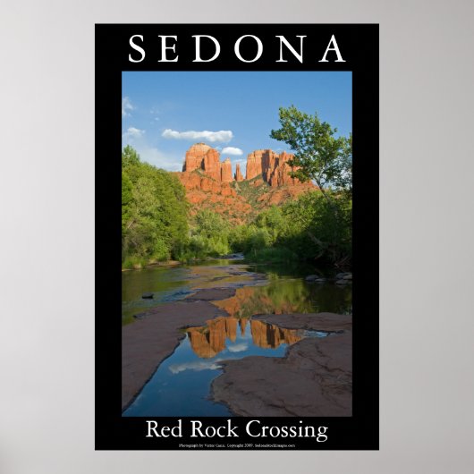 Red Rock Crossing in Sedona 4160 Poster (Voorkant)