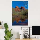 Red Rock Crossing in Sedona Winter 4038 Poster (Thuiskantoor)