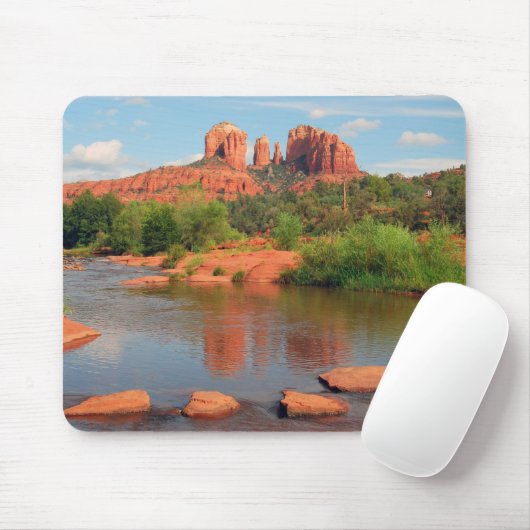 Red Rock Crossing mousepad Muismat (Met muis)