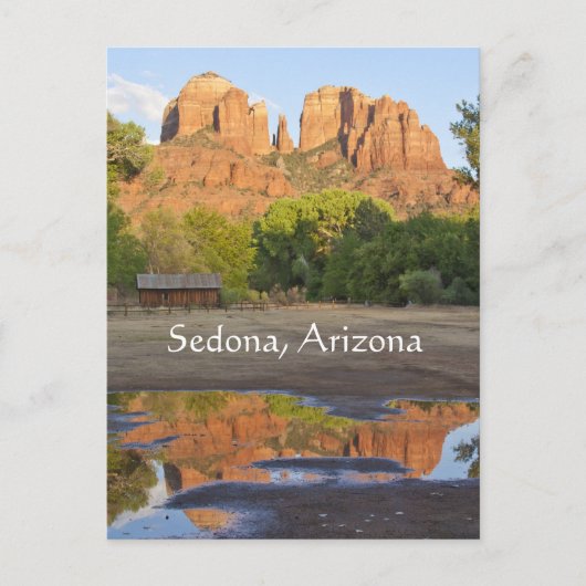 Red Rock Crossing Sedona, AZ Briefkaart (Voorkant)