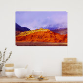 Red Rock en Clouds Print (Keuken)