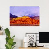 Red Rock en Clouds Print (Thuiskantoor)