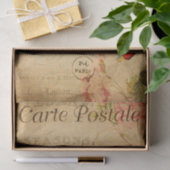  Red Rock Fish Floral Flowers Franse Tissuepapier (Geschenk)