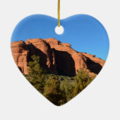 Red Rock in Sedona Keramisch Ornament (Achterkant)