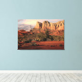 Red Rock Land Canvas Afdruk (Insitu (Houten vloer))