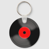 Red Rock N Roll Record Sleutelhanger (Achterkant)