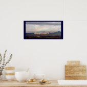 Red Rock Rainbow Poster (Keuken)