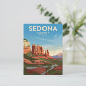 Red Rock, Sedona, Arizona Briefkaart (Staand voorkant)