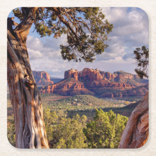 Red Rock   Sedona Arizona Kartonnen Onderzetters