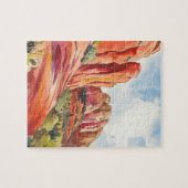 Red Rock, Sedona, Arizona, Moderne kunst Legpuzzel (Horizontaal)
