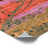 Red Rock, Sedona, Arizona, Moderne kunst Poster (Hoek)