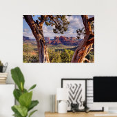 Red Rock | Sedona Arizona Poster (Thuiskantoor)