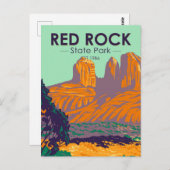 Red Rock State Park Arizona  Briefkaart (Voorkant / Achterkant)
