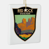 Red Rock State Park Arizona  Keramisch Ornament (Rechts)