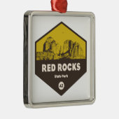 Red Rock State Park, Arizona Metalen Ornament (Rechts)
