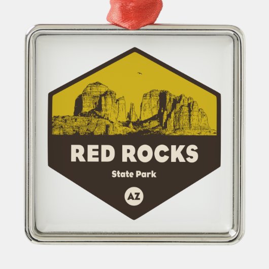 Red Rock State Park, Arizona Metalen Ornament (Voorkant)