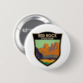 Red Rock State Park Arizona  Ronde Button 5,7 Cm (Voorkant /achterkant)