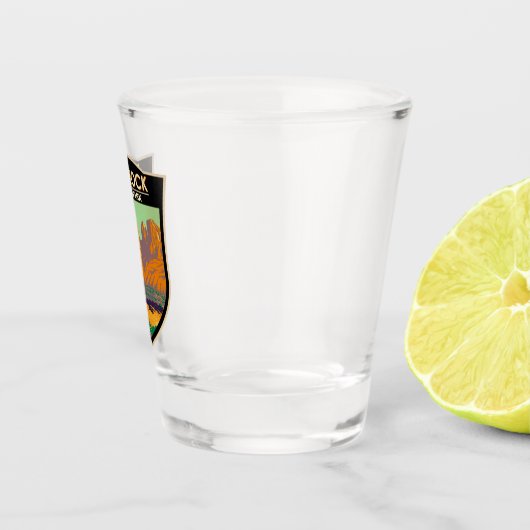 Red Rock State Park Arizona  Shot Glas (Rechts)