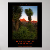 Red Rock Sunrise Poster (Voorkant)