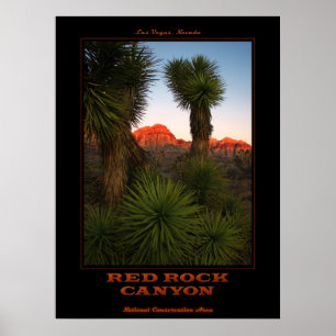 Red Rock Sunrise Poster