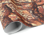 Red Rock Texture Cadeaupapier (Rol Hoek)